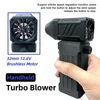 Kép 15/16 - 32 mm-es csendes, nagy teljesítményű, 110 000 ford./perc porlégfúvó ventilátor tisztítószerszám C típusú interfész gyorstöltő 3.0 protokoll