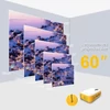 Kép 3/15 - TransJee A10 Mini LCD LED projektor 1080P házimozi HD IN AV USB TF kártyanyílással, 3,5 mm-es audio kimeneti távirányítóval