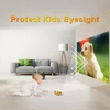 Kép 9/15 - TransJee A10 Mini LCD LED projektor 1080P házimozi HD IN AV USB TF kártyanyílással, 3,5 mm-es audio kimeneti távirányítóval