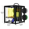 Kép 4/17 - Zonestar Z9V5MK6 3D nyomtató továbbfejlesztett nyomtatási méret 300x300x400mm PLA/PLA+/PETG/ABS-hez