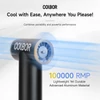 Kép 6/8 - COLBOR AirMaxx A1 60W elektromos mini porszívó ventilátor LED fénnyel