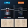 Kép 3/21 - Swiitol E24 Pro 24W integrált szerkezetű lézergravírozó hengerrel és 400x400 mm-es méhsejt munkaasztallal