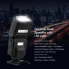 Kép 11/11 - Andoer univerzális vaku Speedlite GN40 állítható LED-es töltőfény a fényképezőgépen lévő vaku konzollal