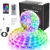 Kép 1/8 - RGB LED szalag fény 20M 600LED 5050RGB fénycsík - 20 m