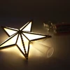 Kép 6/9 - Karácsonyfa csúcs világító csillag USB és elemes LED