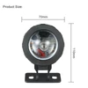 Kép 8/13 - AC/DC 12V 10W RGB víz alatti könnyű merülőlámpa távirányítóval - Fekete