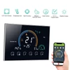 Kép 4/7 - Intelligens programozható termosztát 5+1+1 hat periódusos hangalkalmazás vezérlés háttérvilágítás LCD víz-/gázkazán fűtés (95-240V) - Fekete, Wi-Fi -vel