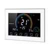 Kép 2/18 - Intelligens programozható termosztát 5+1+1 hat periódusos hangalkalmazás vezérlés háttérvilágítás LCD víz-/gázkazán fűtés (95-240V) - Fehér, Wi-Fi -vel