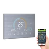 Kép 3/18 - Intelligens programozható termosztát 5+1+1 hat periódusos hangalkalmazás vezérlés háttérvilágítás LCD víz-/gázkazán fűtés (95-240V) - Ezüst, Wi-Fi -vel
