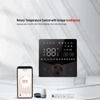 Kép 4/17 - Intelligens Tuya digitális WiFi termosztát hetente programozható, gombos termosztát kompatibilis a Tmall Genie, Amazon, Google Home termékkel (vízgáz kazán fűtés) - Fekete