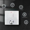 Kép 15/17 - Intelligens Tuya digitális WiFi termosztát hetente programozható, gombos termosztát kompatibilis a Tmall Genie, Amazon, Google Home termékkel (vízgáz kazán fűtés) - Fekete