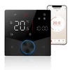 Kép 1/17 - Intelligens Tuya digitális WiFi termosztát hetente programozható, gombos termosztát kompatibilis a Tmall Genie, Amazon, Google Home termékkel (vízgáz kazán fűtés) - Fekete