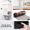 Kép 6/18 - Intelligens Tuya digitális WiFi termosztát hetente programozható, gombos termosztát kompatibilis a Tmall Genie, Amazon, Google Home (vízgáz kazán fűtés) - Fehér
