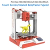 Kép 16/19 - EasyThreed K6 Plus 3D nyomtató FDM 150x150x150mm nyomtatási méret kezdőknek 10 m-es PLA mintaszálas - Narancs
