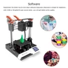 Kép 13/14 - EasyThreed K6 3D nyomtató FDM 150x150x150 mm nyomtatási méret kezdőknek 10 m-es PLA mintaszálas - Fekete