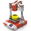 Kép 1/18 - EasyThreed K6 3D nyomtató FDM 150x150x150 mm nyomtatási méret kezdőknek 10 m-es PLA mintaszálas - Narancs