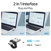 Kép 3/12 - Bisofice lézeres prezentációs mutató PowerPoint PPT Clickerhez USB/Type-C kétfejes vevővel