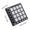 Kép 4/8 - WORLDE MIDI kontroller Beat Maker gép hordozható mini MIDI kontroller pad USB kezdő zenei produkcióhoz