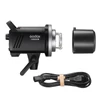 Kép 3/9 - Godox MS200-V továbbfejlesztett stúdióvaku 200 Ws villanófény GN53 0,1-1,8S újrahasznosítási idő 5600±200K 2,4G vezeték nélküli X rendszer 10 W-os LED modellező lámpával, Bowens rögzítéssel