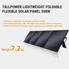Kép 4/10 - TALLPOWER 200 W hordozható, összecsukható ETFE napelem erőműhöz 23,4%-os energiaátalakítási hatékonyság a hálózaton kívüli szabadban, kempingezésben, túrázásban, horgászatban vagy lakóautóban, utazásban