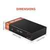 Kép 9/9 - ECAMD V8X DVB-S2 Set Top Box VCM/ACM/Multi-stream digitális TV jelvevő