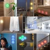 Kép 4/8 - RGB szekrényes LED színváltó hatszögletű barkács fali lámpa (6 DB)