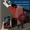Kép 10/12 - Kültéri napelemes biztonsági kamera 4 MP tölthető akkumulátoros vezeték nélküli WiFi PIR mozgásérzékeléssel, éjszakai látás, 2-utas hang, IP66 vízálló