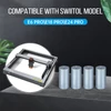 Kép 7/20 - Swiitol E18 Pro 18W integrált szerkezetű lézergravírozó Y tengelyű forgóhengerrel és légsegéd szivattyúval, valamint 8 db magasra emelt talpbetéttel és 400x400 mm-es méhsejt munkaasztallal