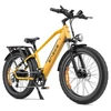 Kép 12/12 - ENGWE E26 Ebike 26*4,0 hüvelykes gumiabroncs, 250 W-os motor, kettős felfüggesztés, terepkerékpár 140 km-es hatótáv (magas lépcsős) - Sárga