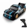 Kép 1/6 - 2,4 GHz-es, 1/16-os távirányítós Drift autó / rövid teherautó - Kék, 2 akkumulátor