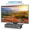 Kép 5/8 - Kétmonitoros KVM kapcsoló USB 3.0 HDMI-kompatibilis 3 PC 4K@60Hz 2K@144Hz, EDID emulátor, 4 USB 3.0 porttal, vezetékes távirányítóval és kábelekkel