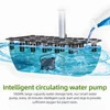 Kép 16/17 - Hidroponikus termesztőrendszer készlet 17 hüvelyes, teljes spektrumú növénytermesztési fény, beépített ventilátor, állítható magasságú, 2 üzemmódú LCD kijelzős növénycsírázó készlet