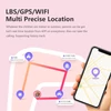 Kép 3/12 - LT21 4G GPS gyermek követő okosóra WiFi-vel, SMS-sel, hívásokkal, hang- és videocsevegés, BT, ébresztőóra, lépésszámláló, karóra - Kék