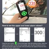 Kép 14/17 - Nagy pontosságú LCD digitális autófólia/festékbevonat vastagságmérő pont nullázással és gyári kalibrálási funkcióval