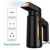 Kép 8/9 - 25s gyorsgőzölő 700 W, 180 ml kapacitású, erős áthatoló, hordozható ruhákhoz - Fekete