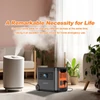 Kép 5/20 - LANPWR D5 2500 W 2160 Wh LifePo4 napelem generátor 15 W vezeték nélküli töltés 14 aljzattal AC gyorstöltés erkélyes napelemes rendszerhez, kempingezéshez, lakóautó kiránduláshoz, szabadtéri partihoz, otthoni használatra