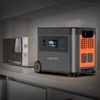 Kép 17/20 - LANPWR D5 2500 W 2160 Wh LifePo4 napelem generátor 15 W vezeték nélküli töltés 14 aljzattal AC gyorstöltés erkélyes napelemes rendszerhez, kempingezéshez, lakóautó kiránduláshoz, szabadtéri partihoz, otthoni használatra