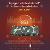 Kép 7/14 - ZEALOT S38 hordozható vezeték nélküli hangszóró BT 5.0 technológiával IPX5 vízálló - Terepszínű (zöld)