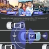 Kép 8/8 - 3 kamerás műszerfal DVR parkolási felügyelettel, autó visszapillantó tükörrel