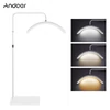 Kép 2/12 - Andoer HD-M6X 36W padló LED félhold alakú kitöltő lámpa - Fehér