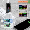 Kép 14/14 - Hordozható 13 az 1-ben USB-tesztelő elektromos áram, feszültségjelző színes LCD kijelzővel - Átlátszó