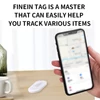 Kép 8/12 - Bluetooth nyomkövető kulcs és tételkövető címkék - 1 darabos csomag