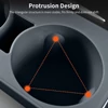 Kép 8/8 - Szilikon pohártartó betét csere a Tesla Model 3/Y modellhez - Szürke