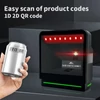 Kép 8/14 - 1D, 2D asztali vonalkód-leolvasó, QR-kód olvasó Omnidirectional Intelligens érzékelő Vezetékes USB Plug and Play