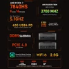 Kép 2/10 - Mini PC Windows 11PRO 32G DRR5 RAM 1T SSD AMD Ryzen 7840HS processzor 8 mag 16 szál WIFI6 BT5.2 USB4 támogatás - Fekete