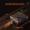 Kép 6/10 - Mini PC Windows 11PRO 32G DRR5 RAM 1T SSD AMD Ryzen 7840HS processzor 8 mag 16 szál WIFI6 BT5.2 USB4 támogatás - Fekete