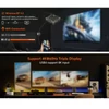 Kép 7/10 - Mini PC Windows 11PRO 32G DRR5 RAM 1T SSD AMD Ryzen 7840HS processzor 8 mag 16 szál WIFI6 BT5.2 USB4 támogatás - Fekete
