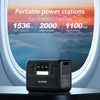 Kép 2/16 - TALLPOWER V2000 hordozható erőmű 1536 Wh LiFePo4 napelem generátor 2000 W AC kimenet