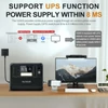 Kép 8/16 - TALLPOWER V2000 hordozható erőmű 1536 Wh LiFePo4 napelem generátor 2000 W AC kimenet