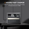Kép 7/9 - TALLPOWER V2400 hordozható erőmű 2160 Wh LiFePo4 napelem generátor 2400 W AC kimenet - Szürke